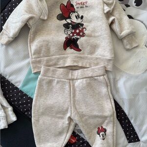 Disney Minnie Mouse Cream Baby Set